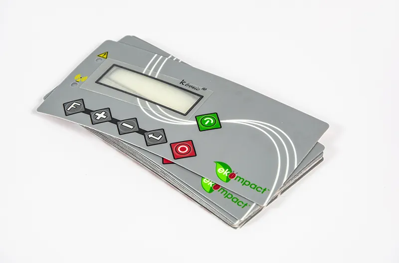 Stampa serigrafica su policarbonato