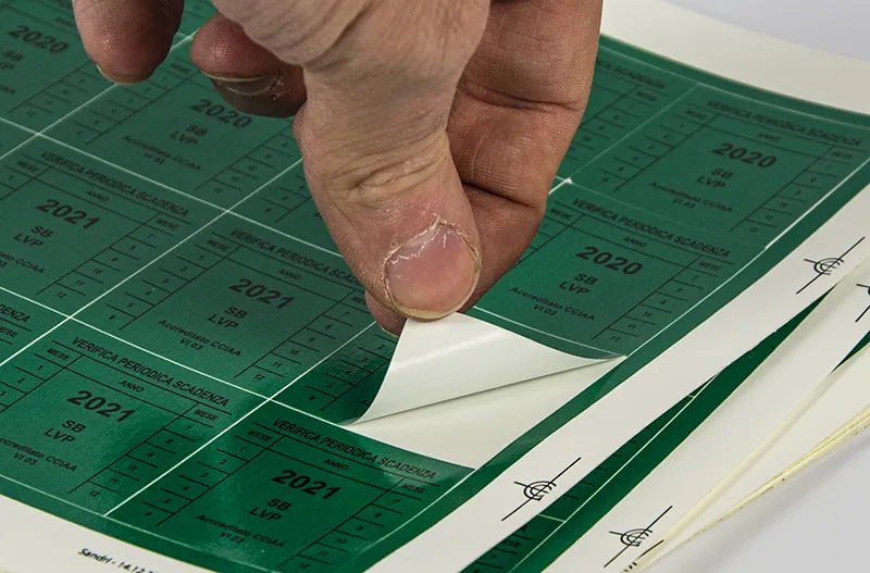 Adesivo stampa digitale