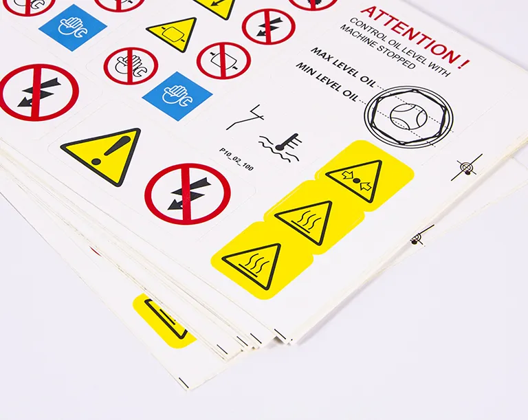 Adesivi per la sicurezza