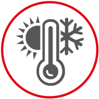 adatto alle temperature