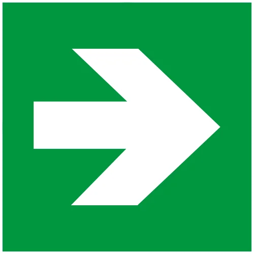 Adesivi di Sicurezza direzione