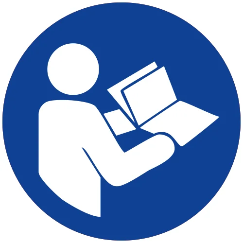 Adesivi leggere libretto di istruzioni