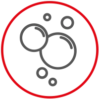 nessuna BOLLA D'ARIA