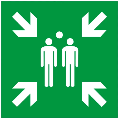 Adesivipunto di raduno